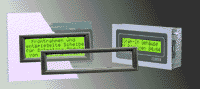 LCD modules with a bezel