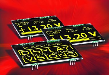 Versatile OLED displays High contrast, long service life