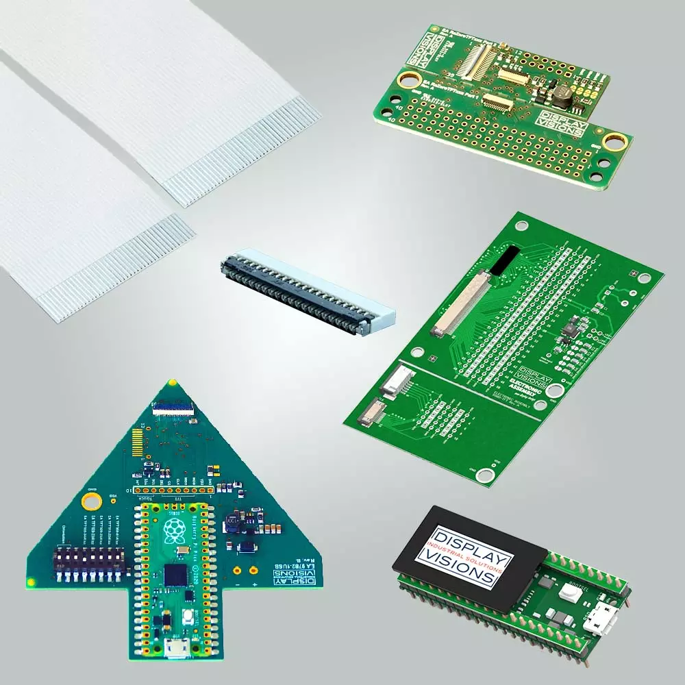 Adapter board for TFT / IPS displays, interface also for touch Adapter board for TFT / IPS displays, interface also for touch