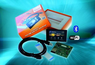 Mini-touch-panel with WiFi and BT function