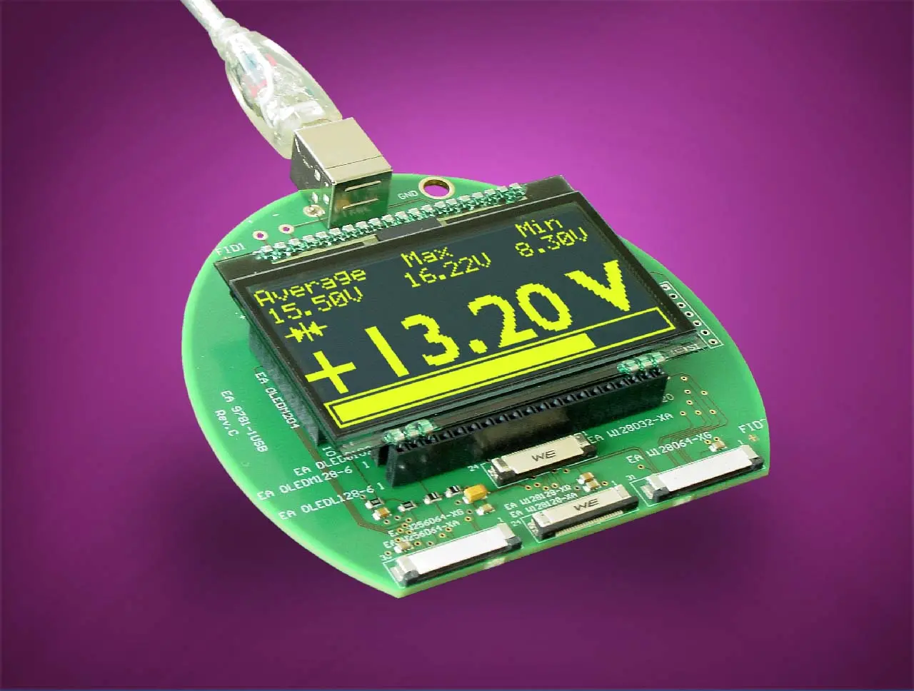 OLED Quick test via USB