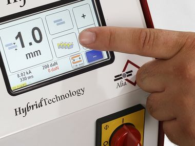 Spot welding, dent removal and induction heating