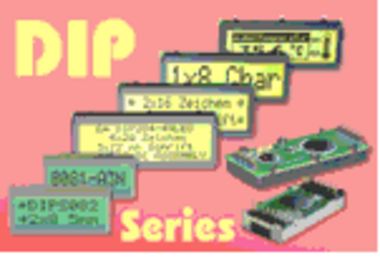 LCD for pcb mounting from DISPLAY VISIONS