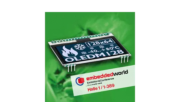 World's first OLED display with pins World's first OLED display with pins