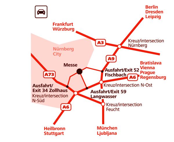 Exhibition centre (Messe) Nuremberg