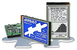 Intelligent Displays with RS-232, SPI and I²C Intelligent Displays with RS-232, SPI and I²C
