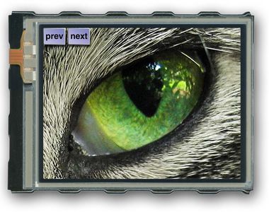 Touch screen, modern, reliable for all LCD module projects