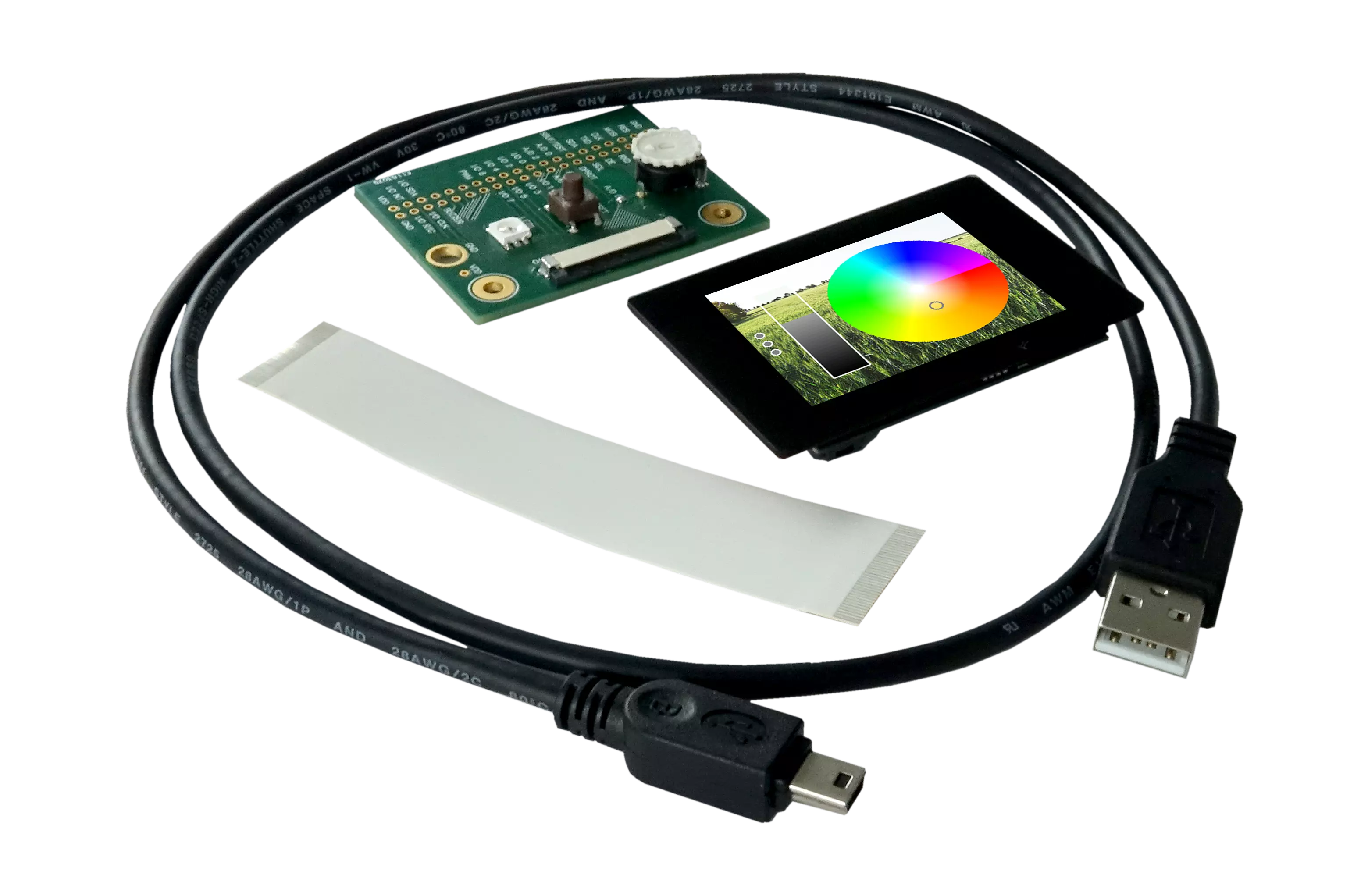 Industrial displays from ELECTRONIC ASSEMBLY, long availability, also available in small quantities