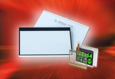 Lightguide ensures absolutely uniform display illumination