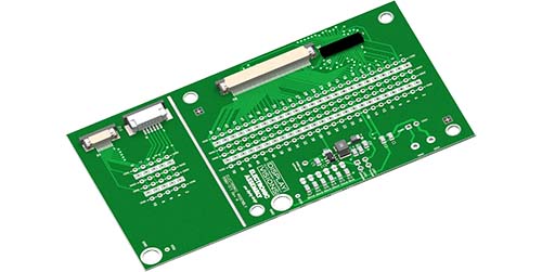 Adapter board for TFT / IPS displays, interface also for touch