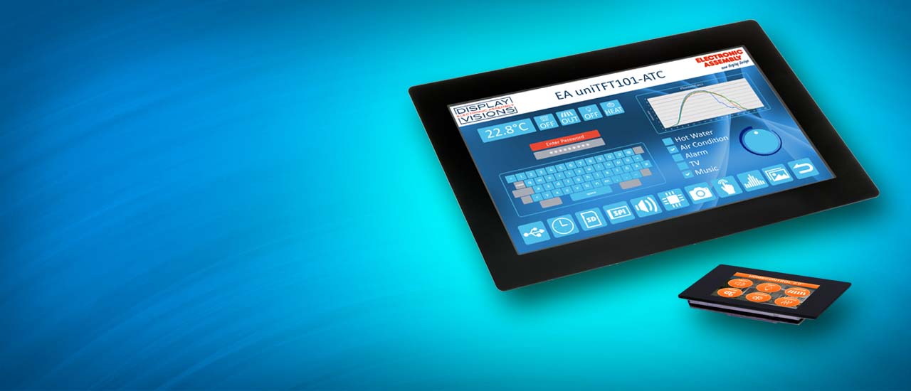 Capacitive Touch screen module as HMI